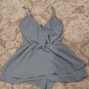 AKIRA Light Blue Sleeveless Top